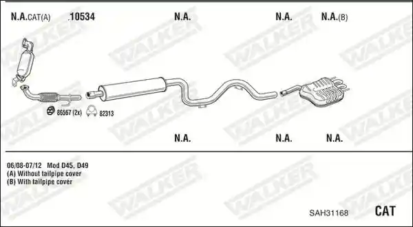 WALKER SAH31168