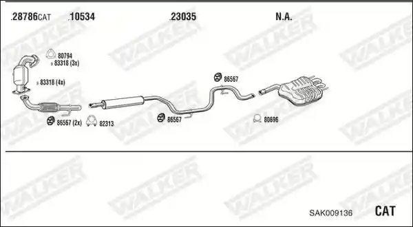 WALKER SAK009136