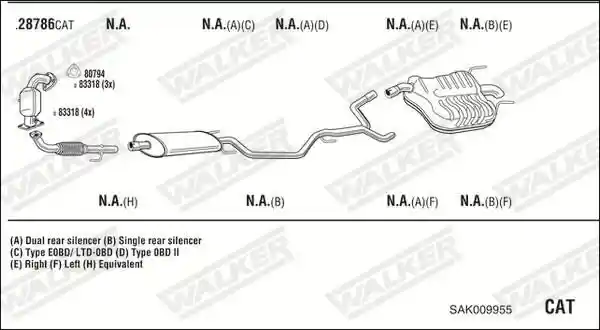 WALKER SAK009955