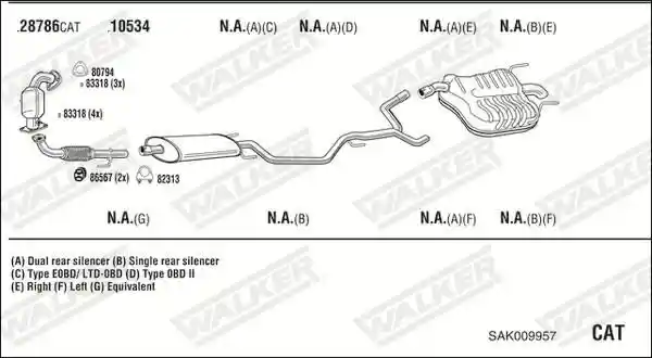 WALKER SAK009957