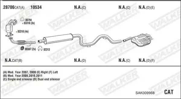 WALKER SAK009968