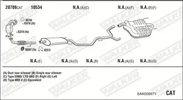 WALKER SAK009971