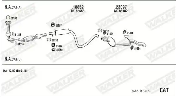 WALKER SAK015702