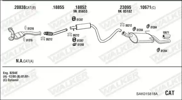 WALKER SAK015818A