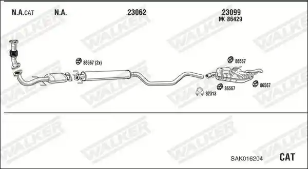 WALKER SAK016204