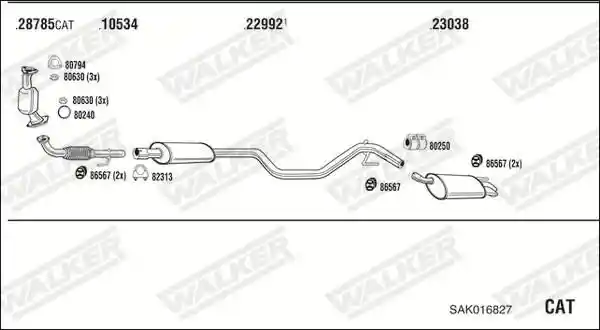 WALKER SAK016827