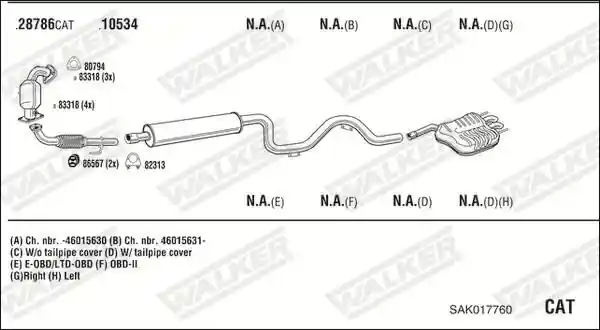WALKER SAK017760