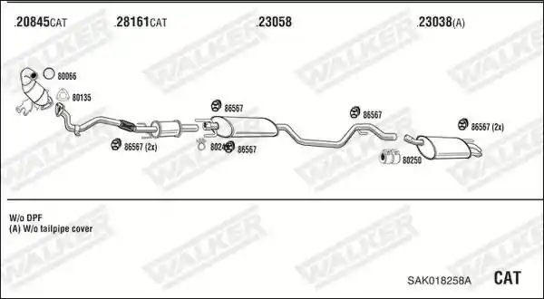 WALKER SAK018258A