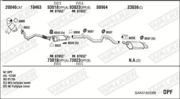 WALKER SAK018258B