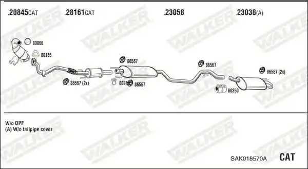 WALKER SAK018570A
