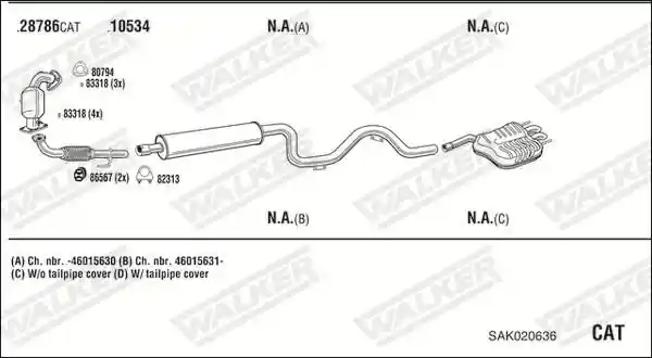 WALKER SAK020636