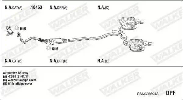 WALKER SAK026594A