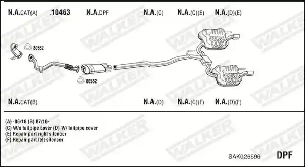 WALKER SAK026596
