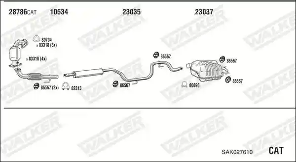 WALKER SAK027610