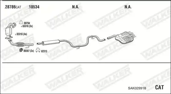 WALKER SAK029918