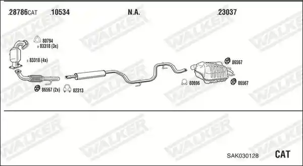WALKER SAK030128