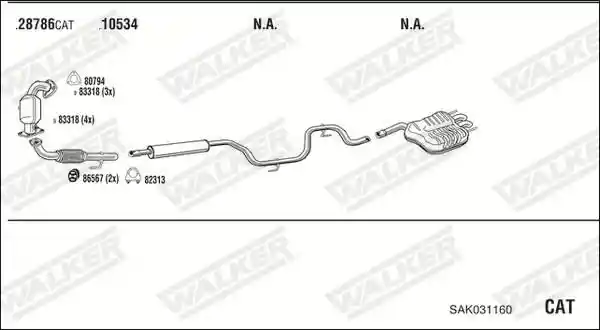 WALKER SAK031160