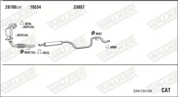 WALKER SAK134195