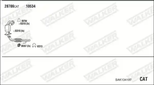 WALKER SAK134197