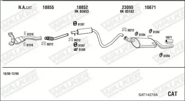 WALKER SAT14279A