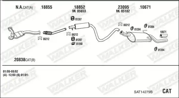 WALKER SAT14279B