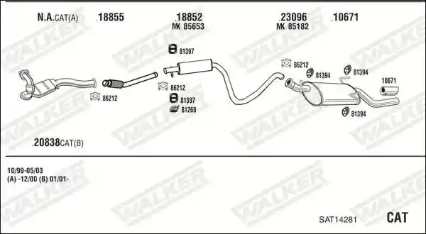 WALKER SAT14281