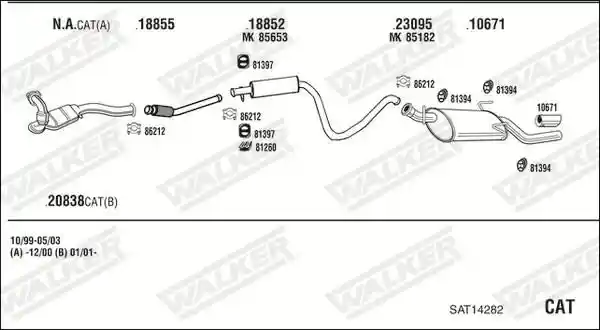 WALKER SAT14282