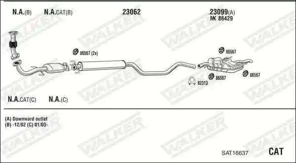 WALKER SAT16637