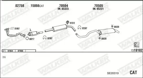 WALKER SE20019