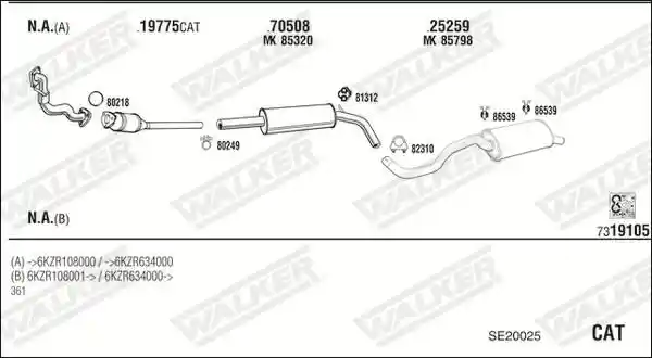 WALKER SE20025