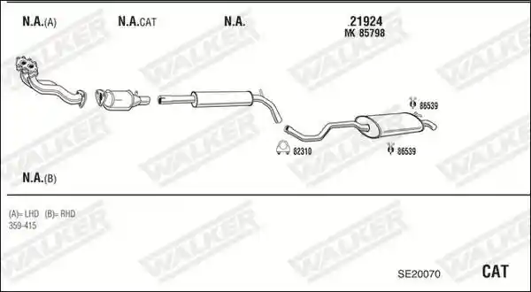 WALKER SE20070