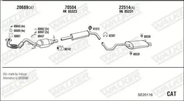 WALKER SE20116