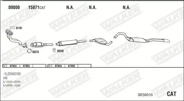 WALKER SE50010