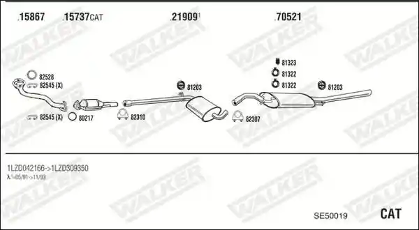 WALKER SE50019