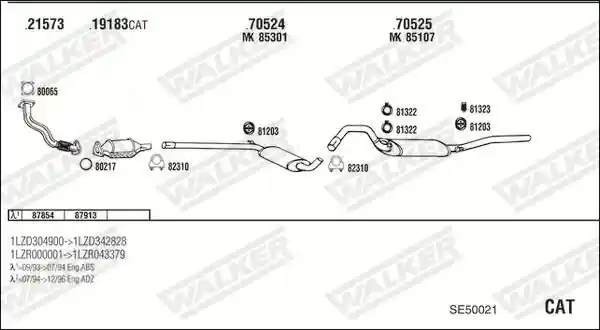 WALKER SE50021