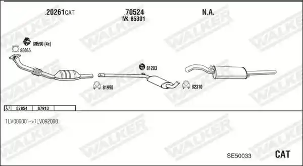 WALKER SE50033