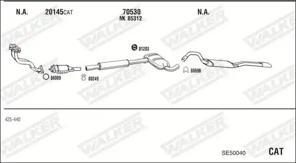 WALKER SE50040