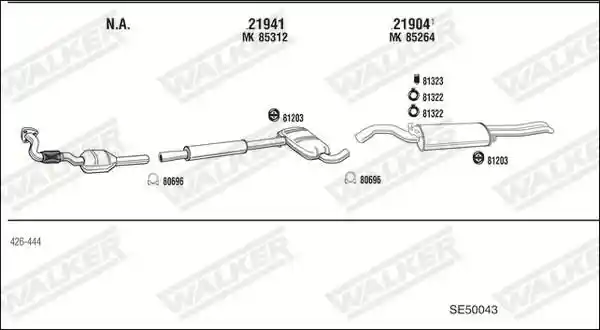WALKER SE50043