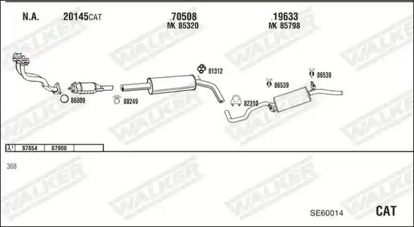 WALKER SE60014
