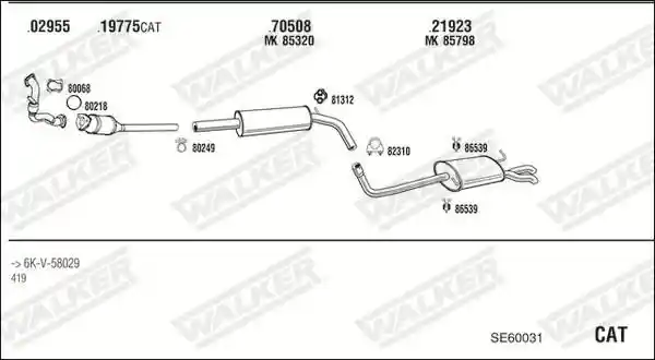 WALKER SE60031