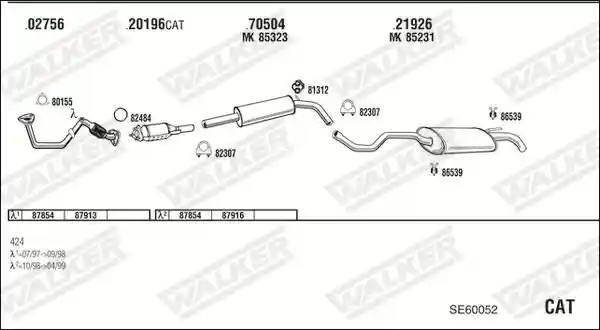 WALKER SE60052