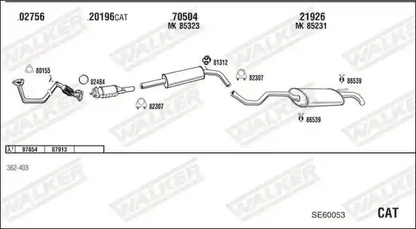 WALKER SE60053