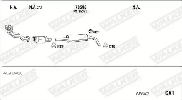 WALKER SE60071