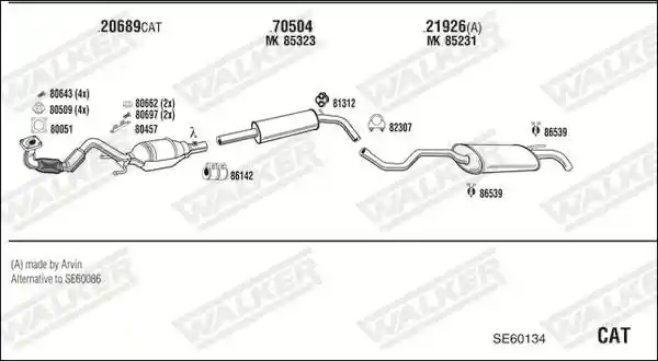 WALKER SE60134