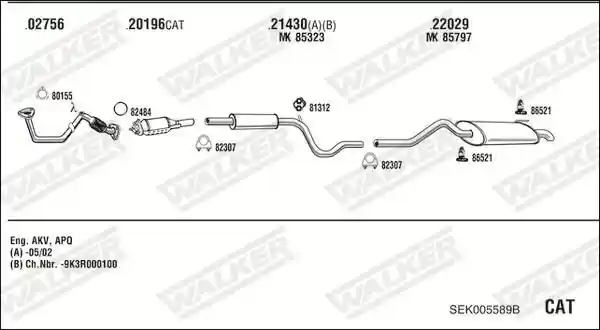 WALKER SEK005589B