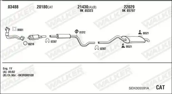 WALKER SEK005591A