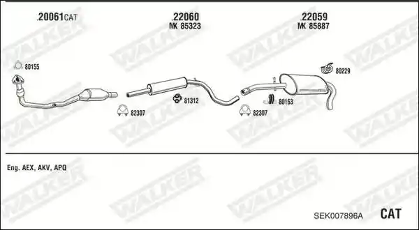 WALKER SEK007896A