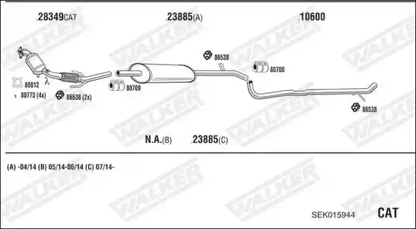 WALKER SEK015944
