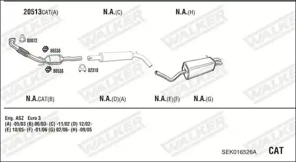 WALKER SEK016526A
