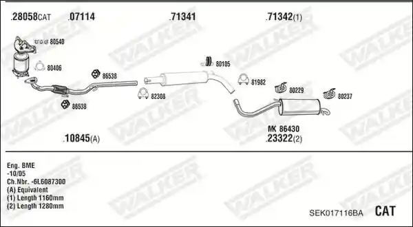 WALKER SEK017116BA